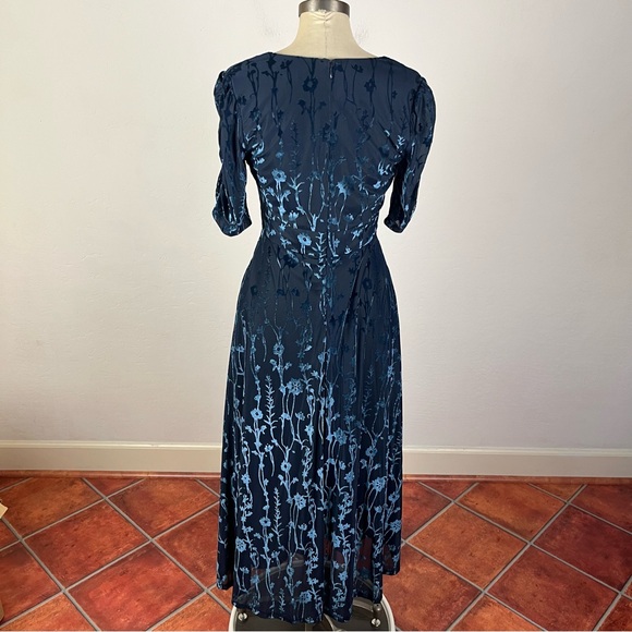 Anthropologie Navy Blue Maxi Dress - Picture 6 of 8